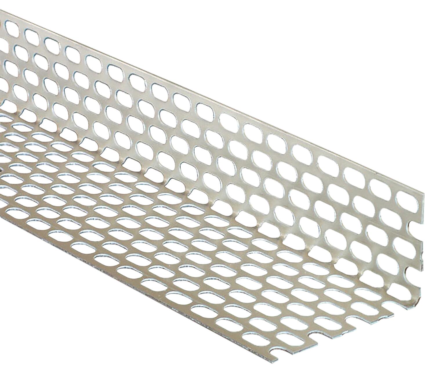 Lüftungsprofil Aluminium 30 x 2500 mm blank /m