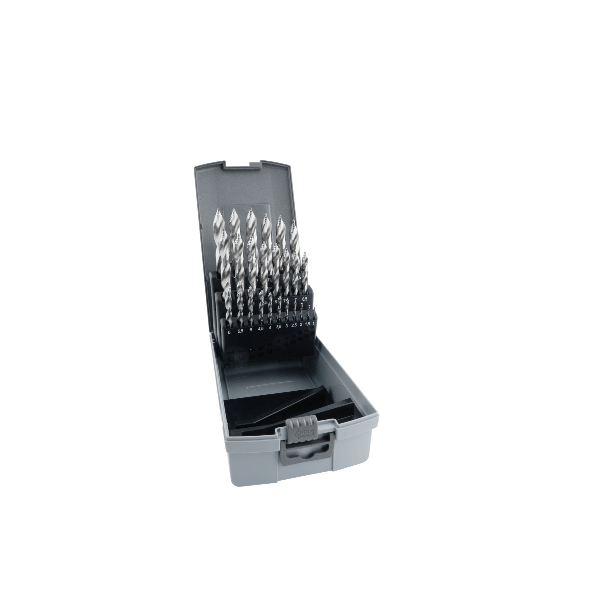 HSS Spiralbohrer-Satz STAIRWAY DIN 338 1 - 10 mm 19-teilig