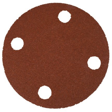 Schleifpapier 4-fach gelocht klett