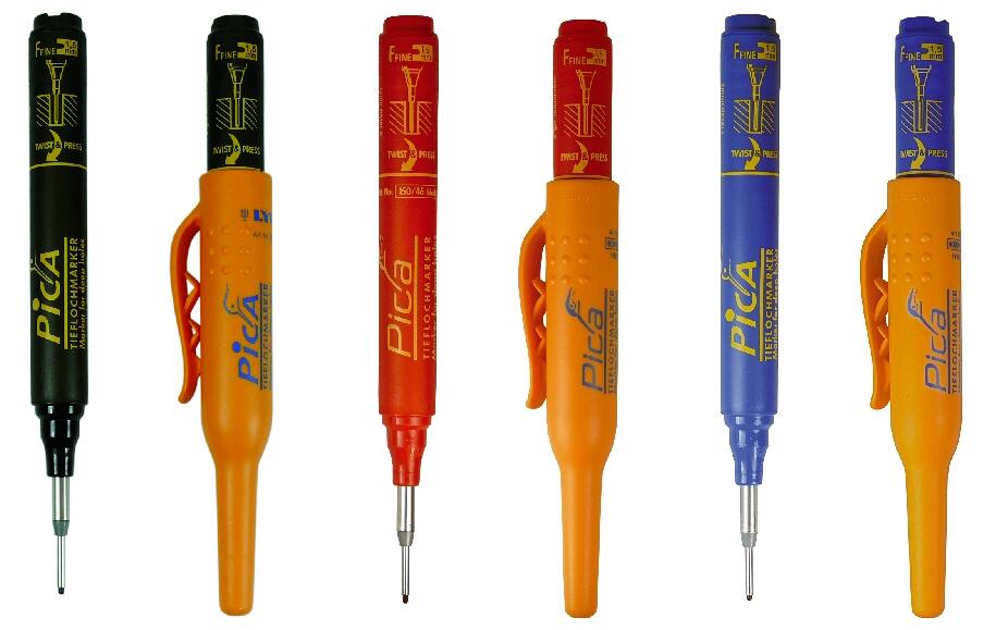 TIEFLOCHMARKER PICA BLAU - 119.23