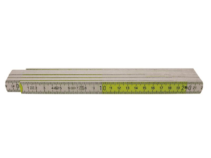 HOLZ-GLIEDERMAßSTAB NATUR 2M 166.09
