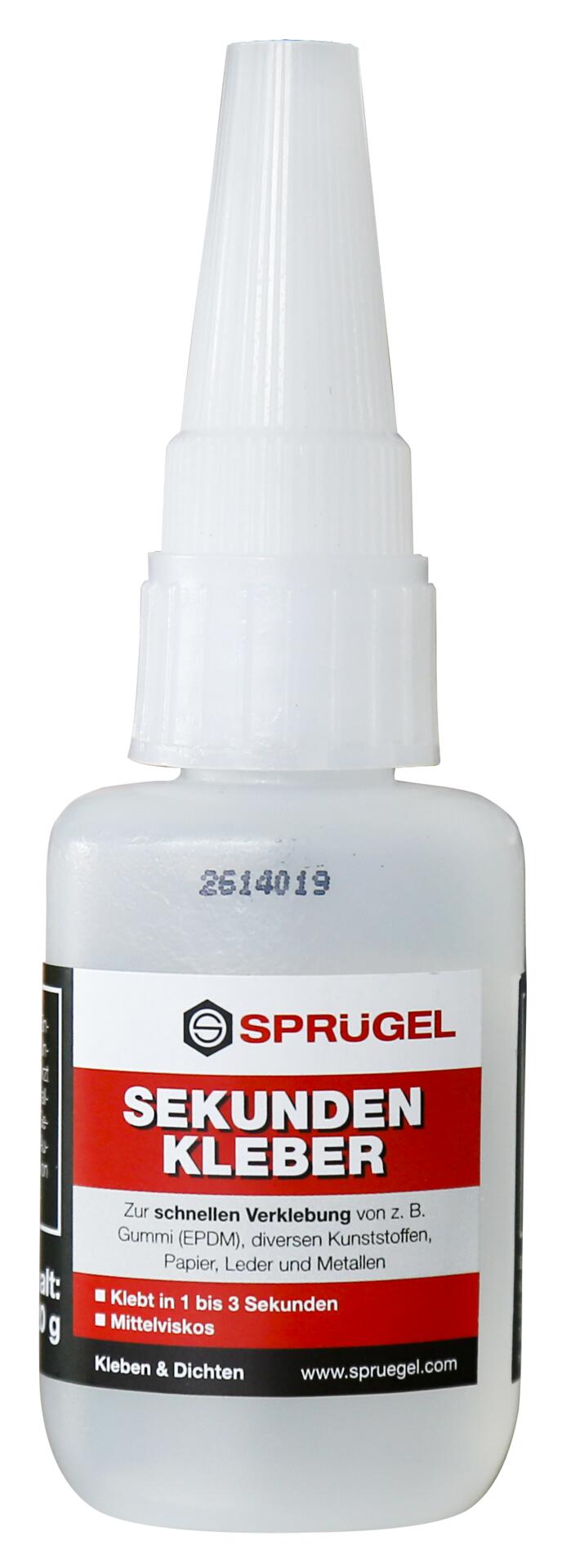 Sekundenkleber mittelviskos 20g
