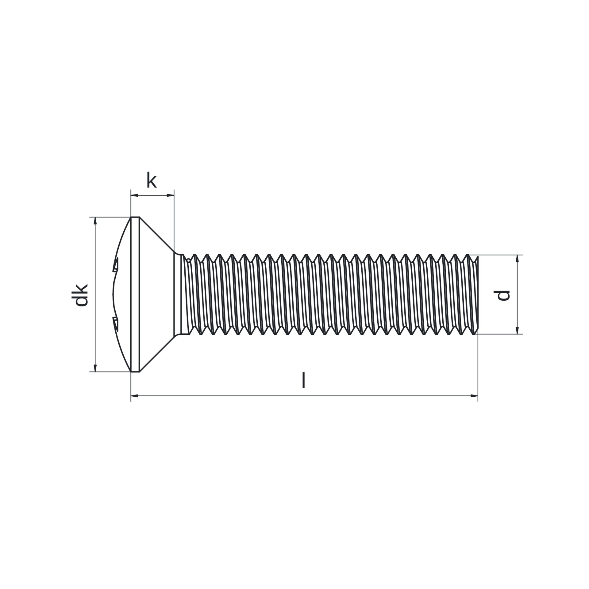 Technische Maßzeichnung