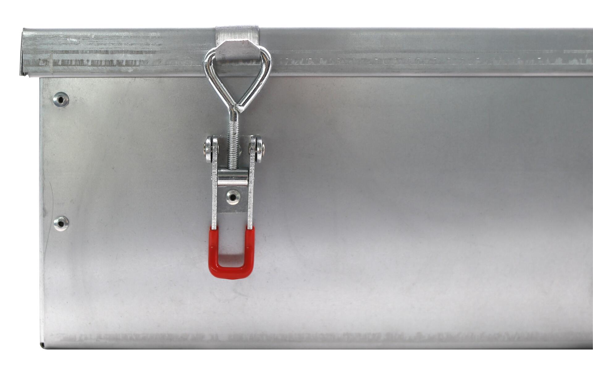 Fittingskoffer Stahlblech 580x405x125mm, 9 Innenboxen