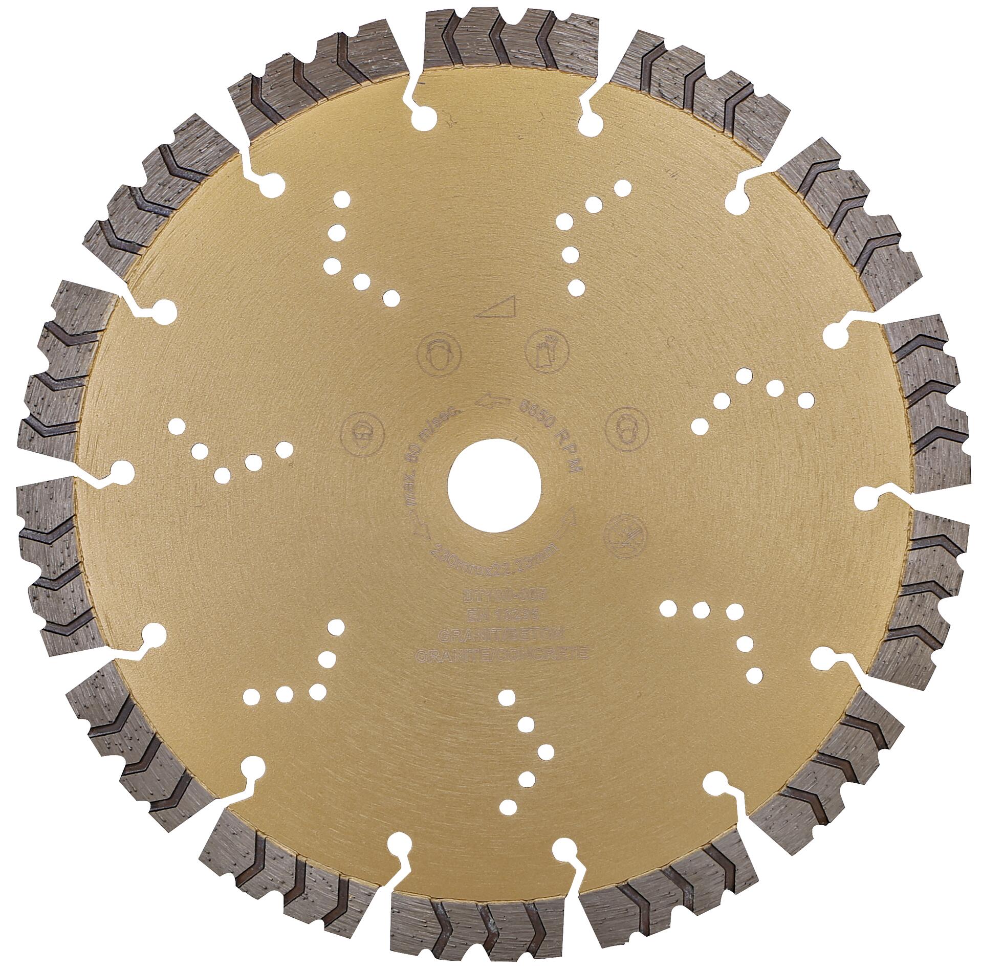 Dia-Scheibe "GIANT" 125 mm / Bohrung 22,2 mm