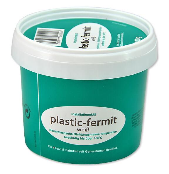 Plastik-Fermit Installationskit weiss Dose 1000g