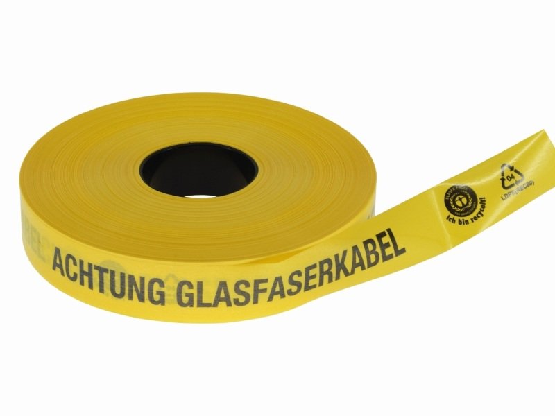Trassenwarnband GLASFASER