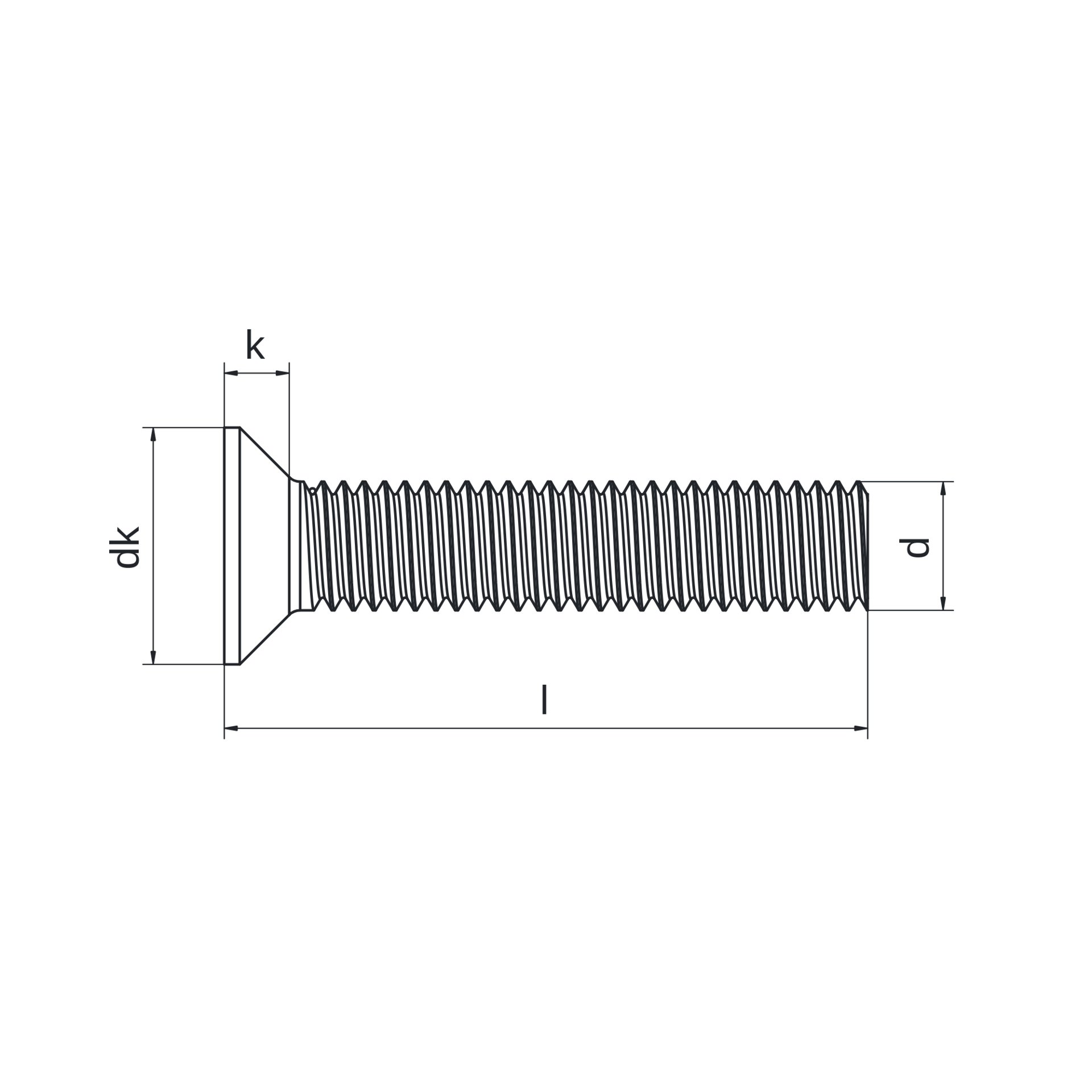 Technische Maßzeichnung