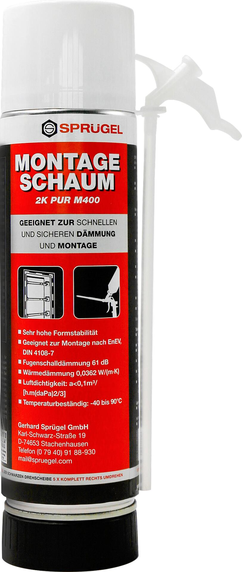 Technikschaum 2K Montage PUR M400 400ml