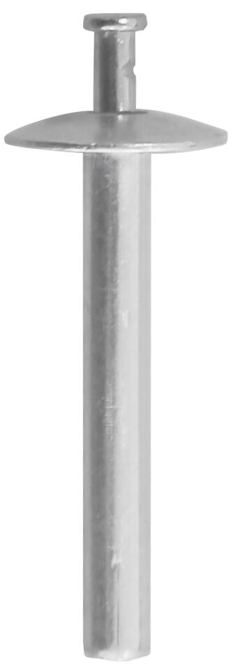 Hammerschlagnieten Alu/A2 4,8 x 15,3 Flachrundkopf