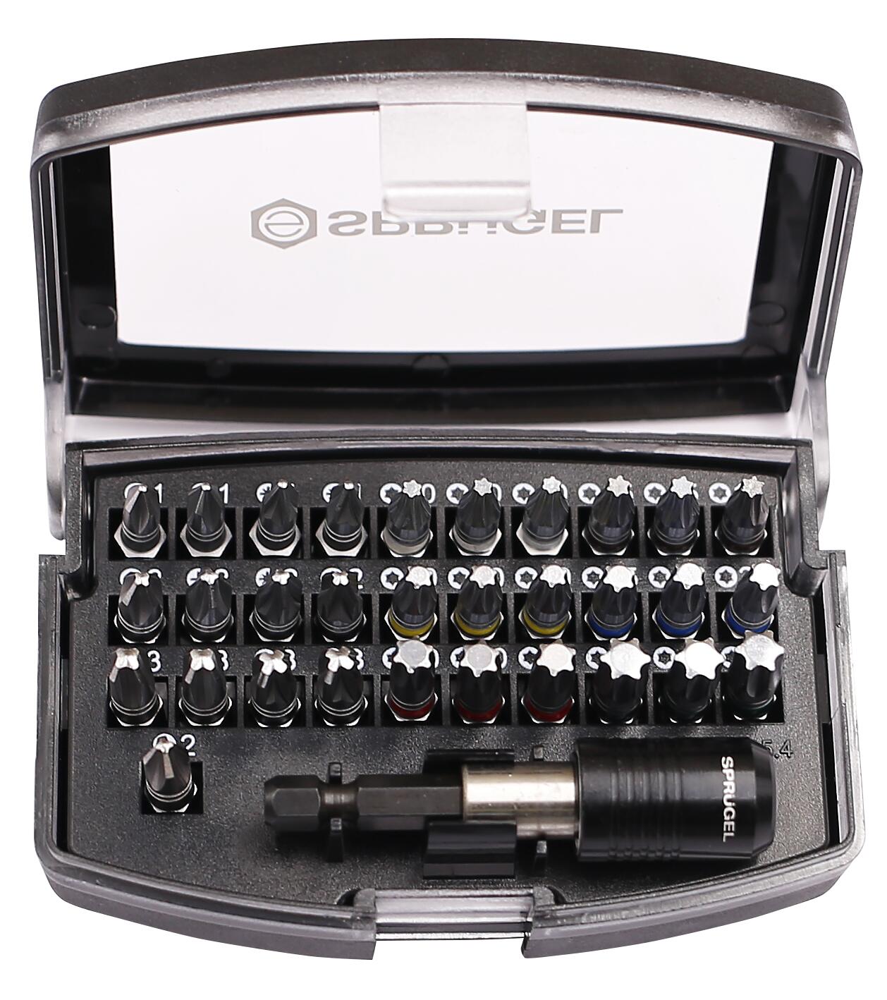 SP Bit-Set Premium mit Gürtelclip PH/PZ/ICONE TX 32-tlg.