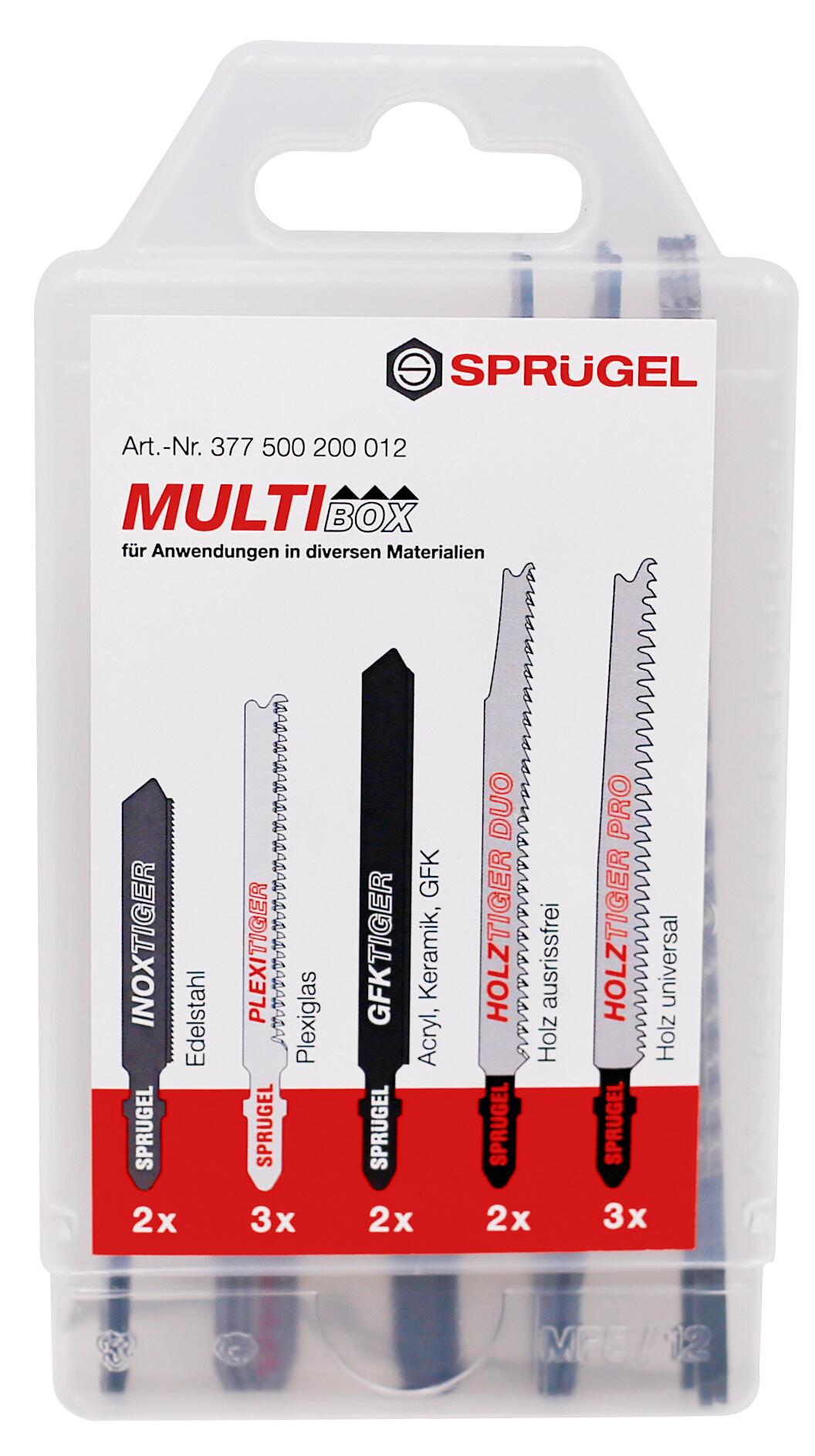 Stichsägeblätter MULTIBOX 12 Problemlöser