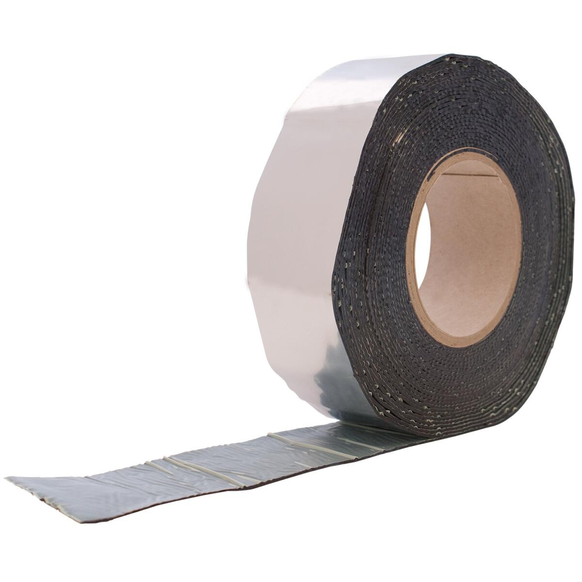 Bitumen - Reparaturband 50 mm Alu-farbig 10 m/Rolle