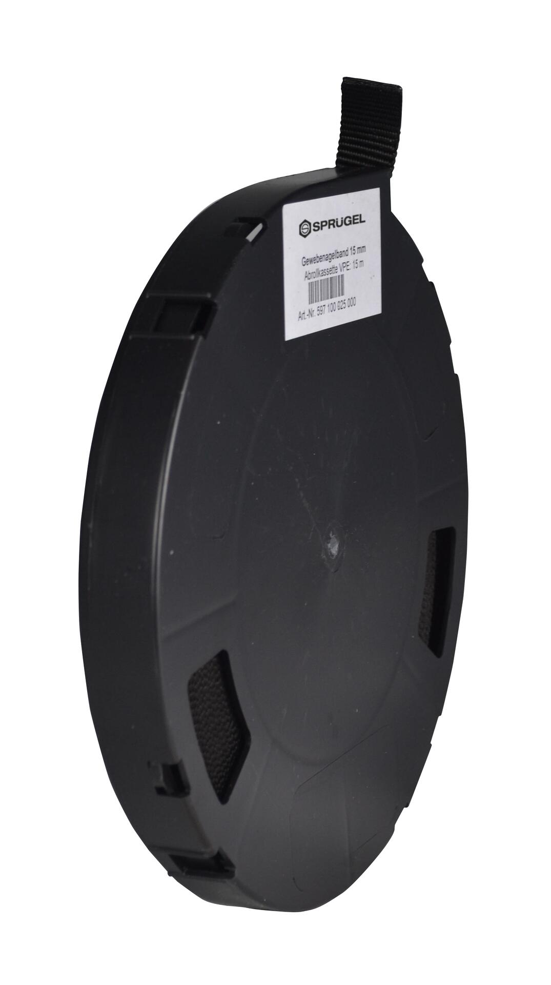 Gewebenagelband 15m-Rolle 15 mm breit / per Rol